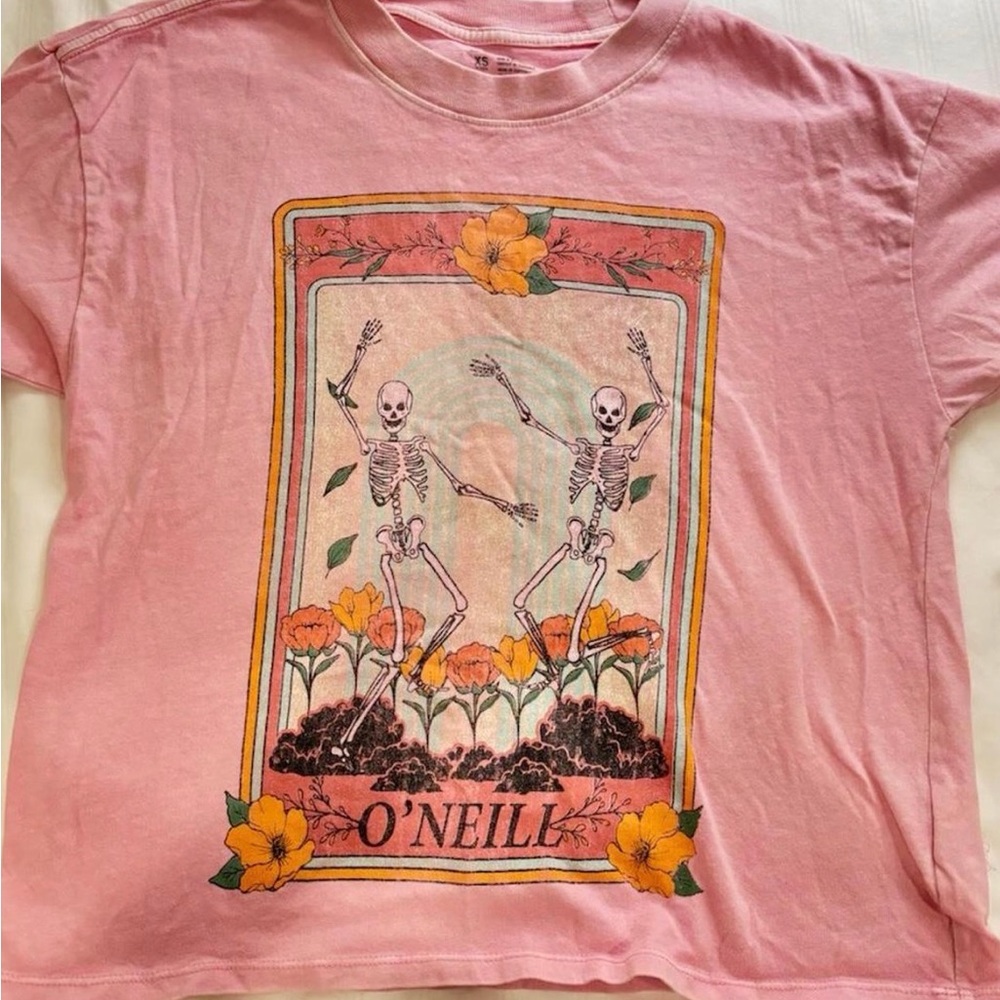 O'Neill Pink Graphic Tee